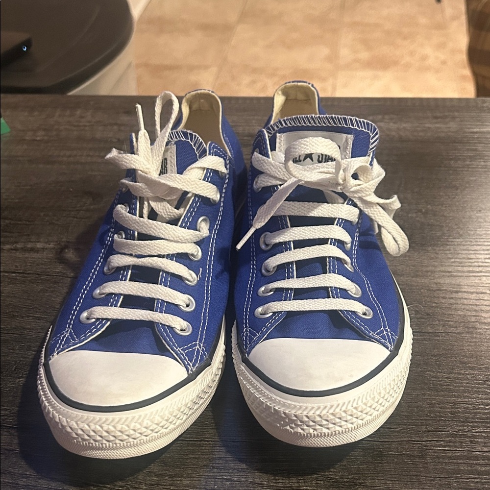 Converse Blue and White Kids Sneakers
